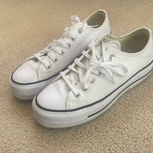 Whit Platform Converse (Used)